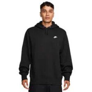 Men's Black Nike Hoodie, Size Small